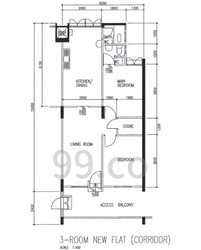 Blk 138 Bedok North Street 2 (Bedok), HDB 3 Rooms #559606211